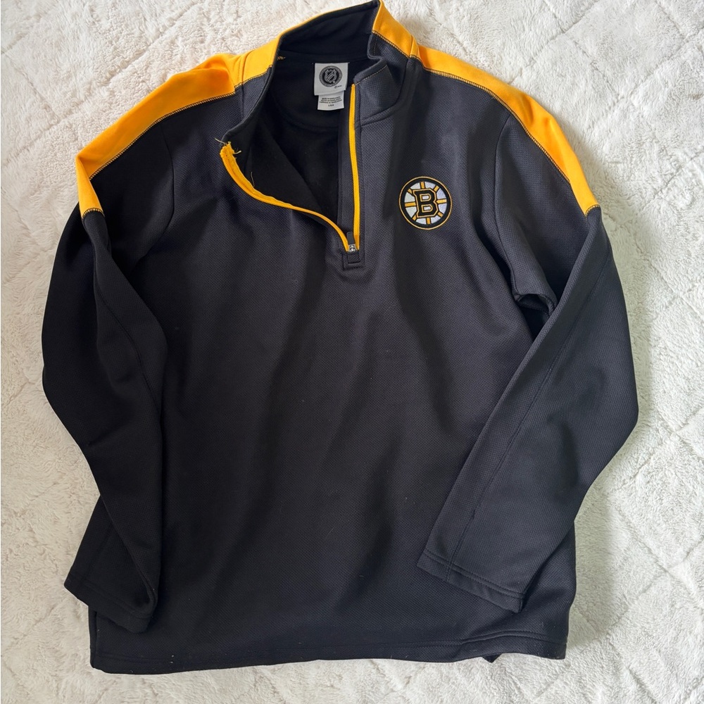 Bruins Quarter Zip Jacket